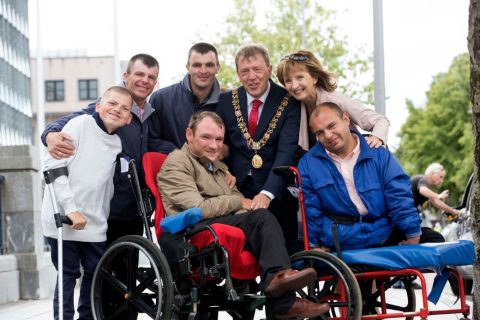 Lord Mayor of Cork welcomes Rest and Recuperation participants to Cork City Hall